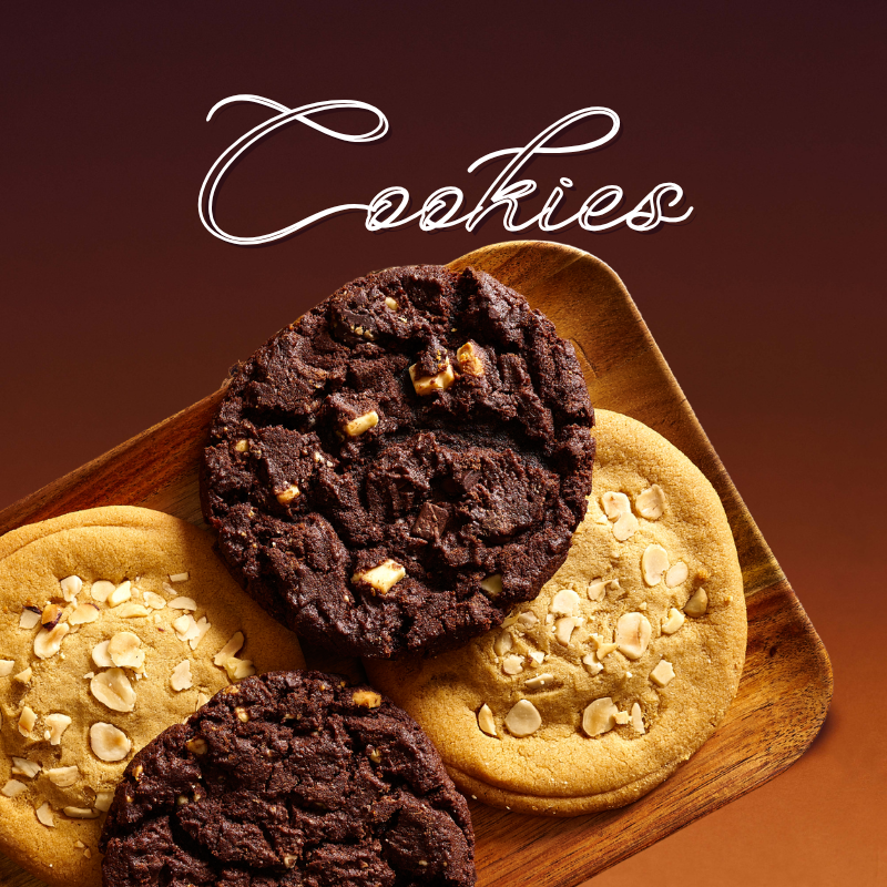 Freshly baked cookies